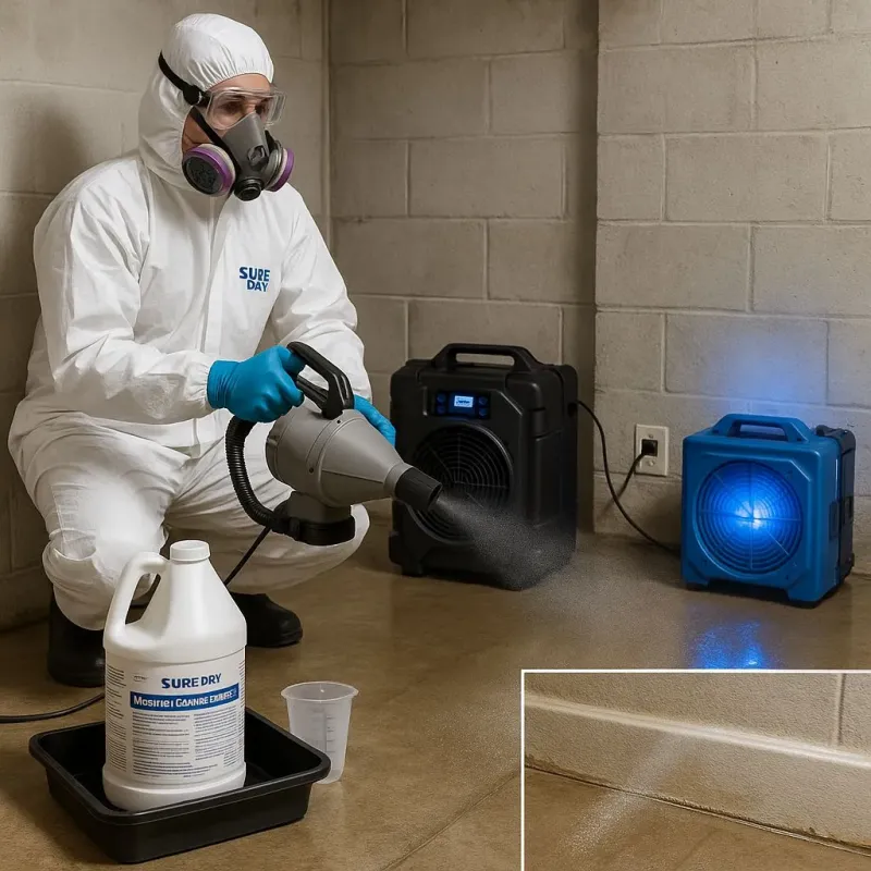 Sanitization and Odor Removal process in Llano County, TX