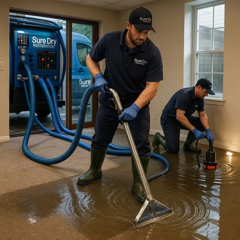 Water Extraction and Removal process in Llano County, TX